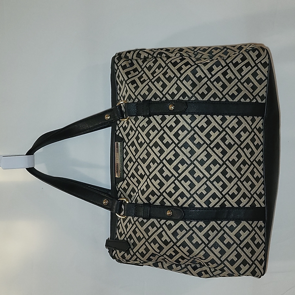 Black and Tan Tommy Hilfiger Handbag